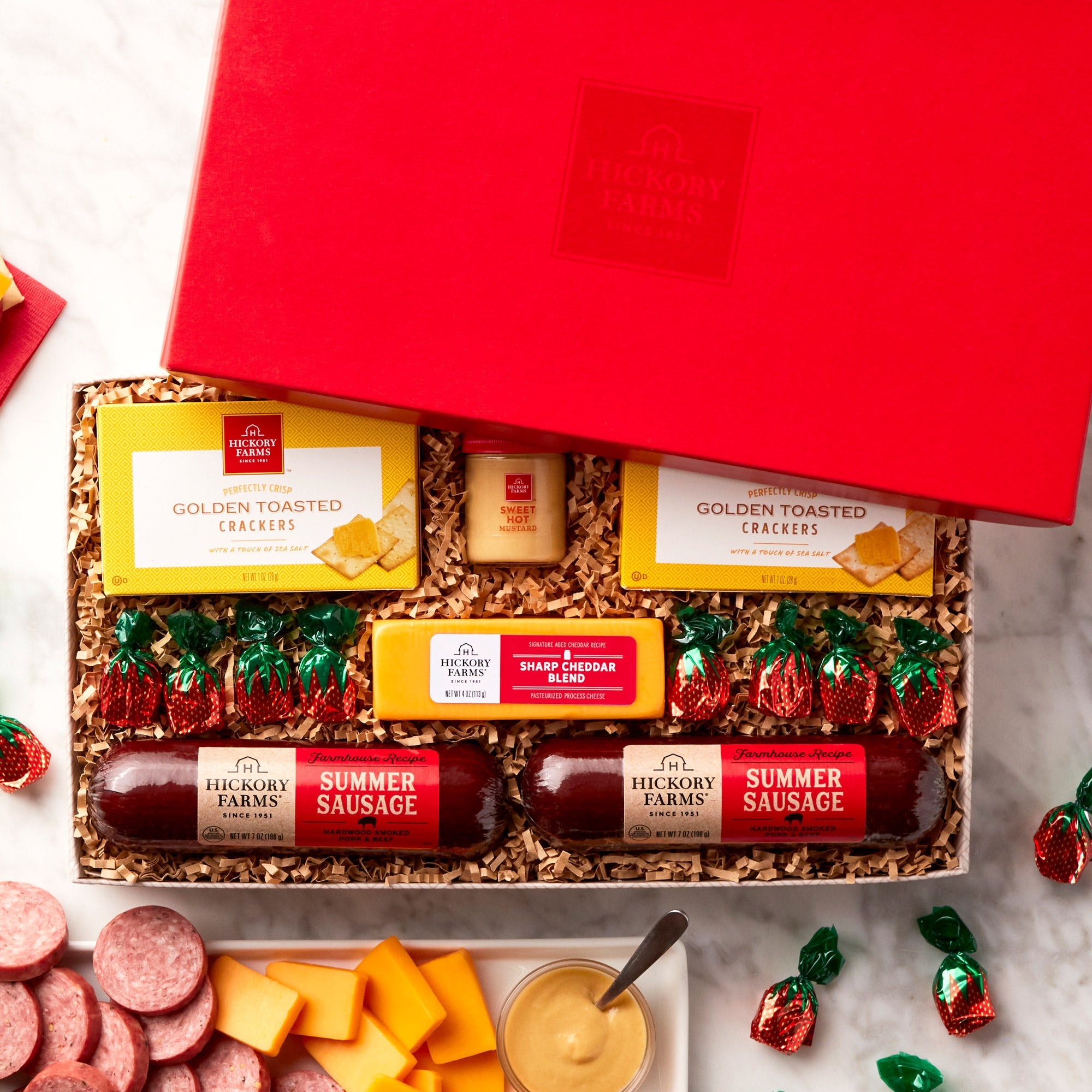 Hickory Farms Savory Farmhouse Gift Box, 23.49 oz