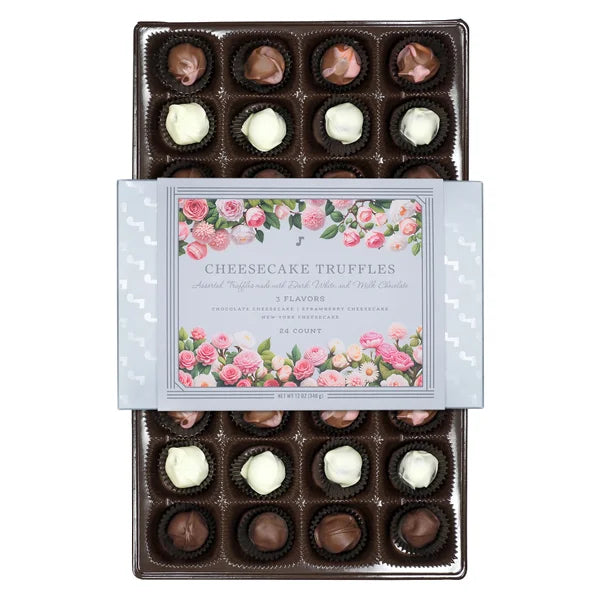 A'cappella Cheesecake Truffle Collections, 24 Truffles Total