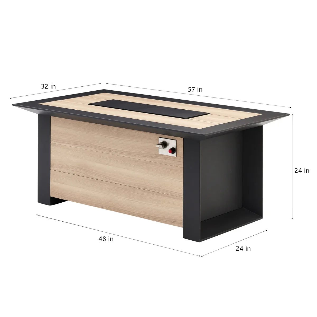 Mirador Sanibel 4-piece Fire Seating Set