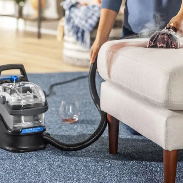 BISSELL Little Green Hydrosteam Pet Deluxe Portable Carpet & Upholstery Cleaner