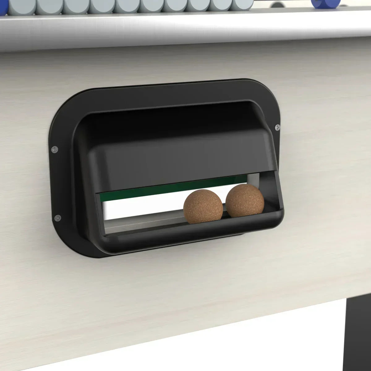 KETTLER Milano Outdoor Foosball Table with Cover, 5 Cork and 5 Resin Balls