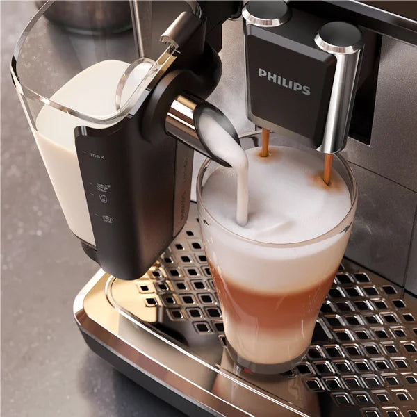 Philips 3200 Series Fully Automatic Espresso Machine with LatteGo Milk Frother