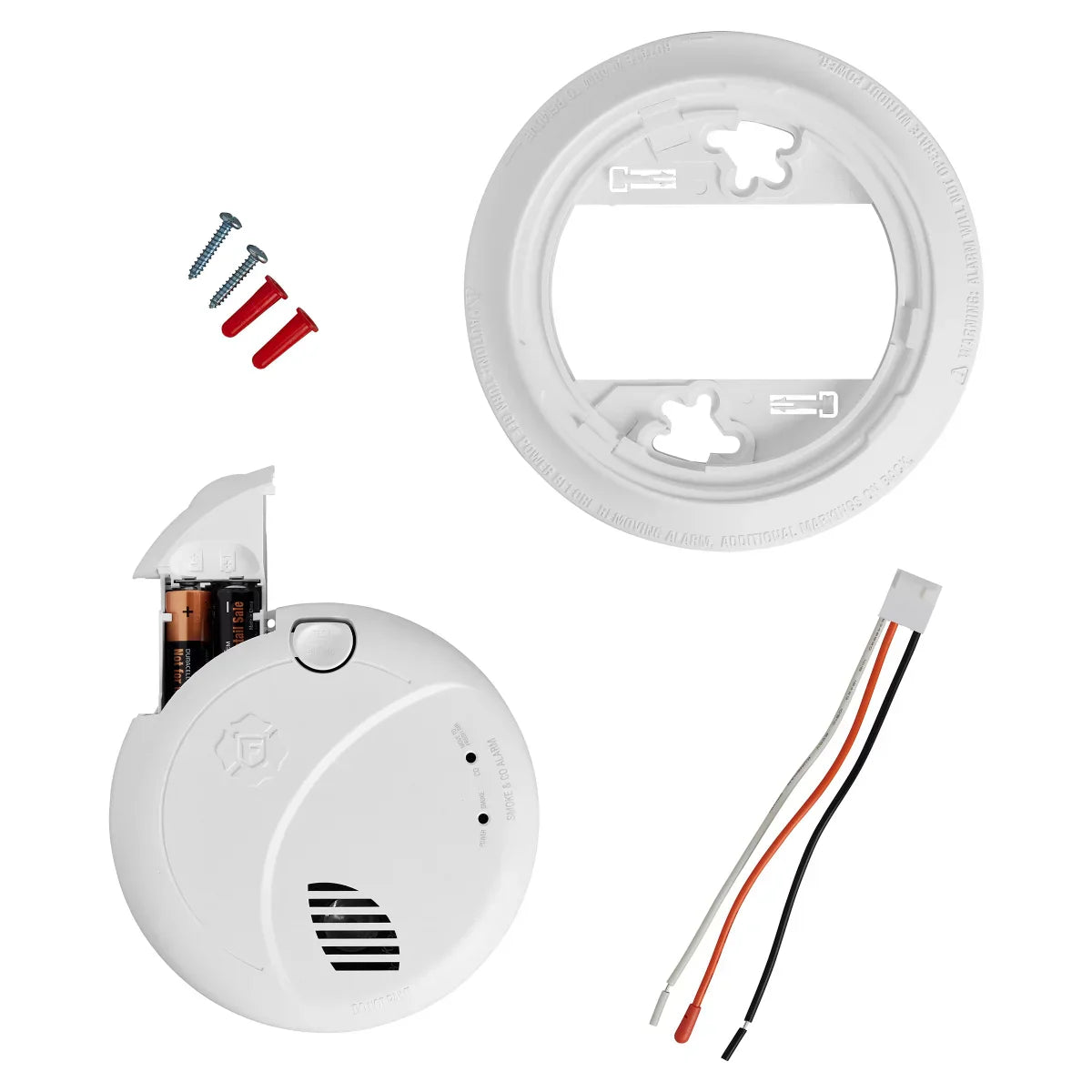 First Alert BRK Precision Detection Wired Talking Smoke/CO Alarm, 2-pack