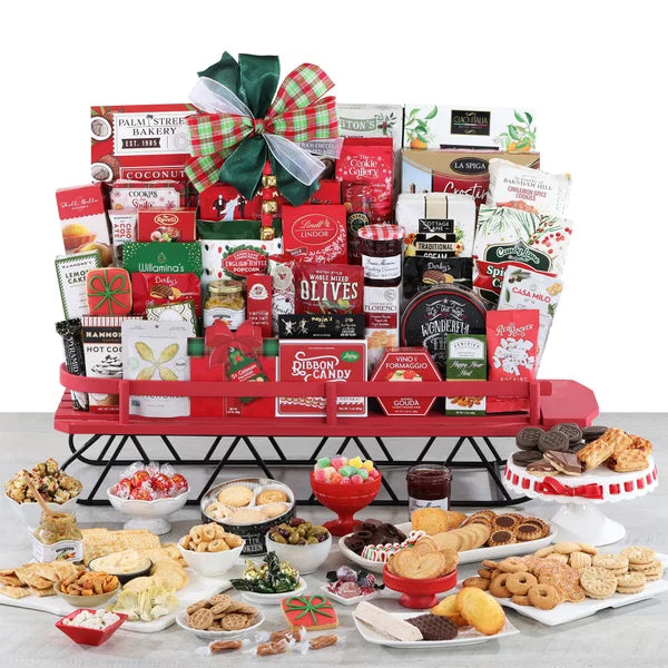 ‘Tis The Season Holiday Treat Sled, 10.5 lbs,