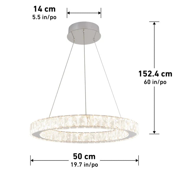 Artika Celebrity Integrated LED Pendant Light