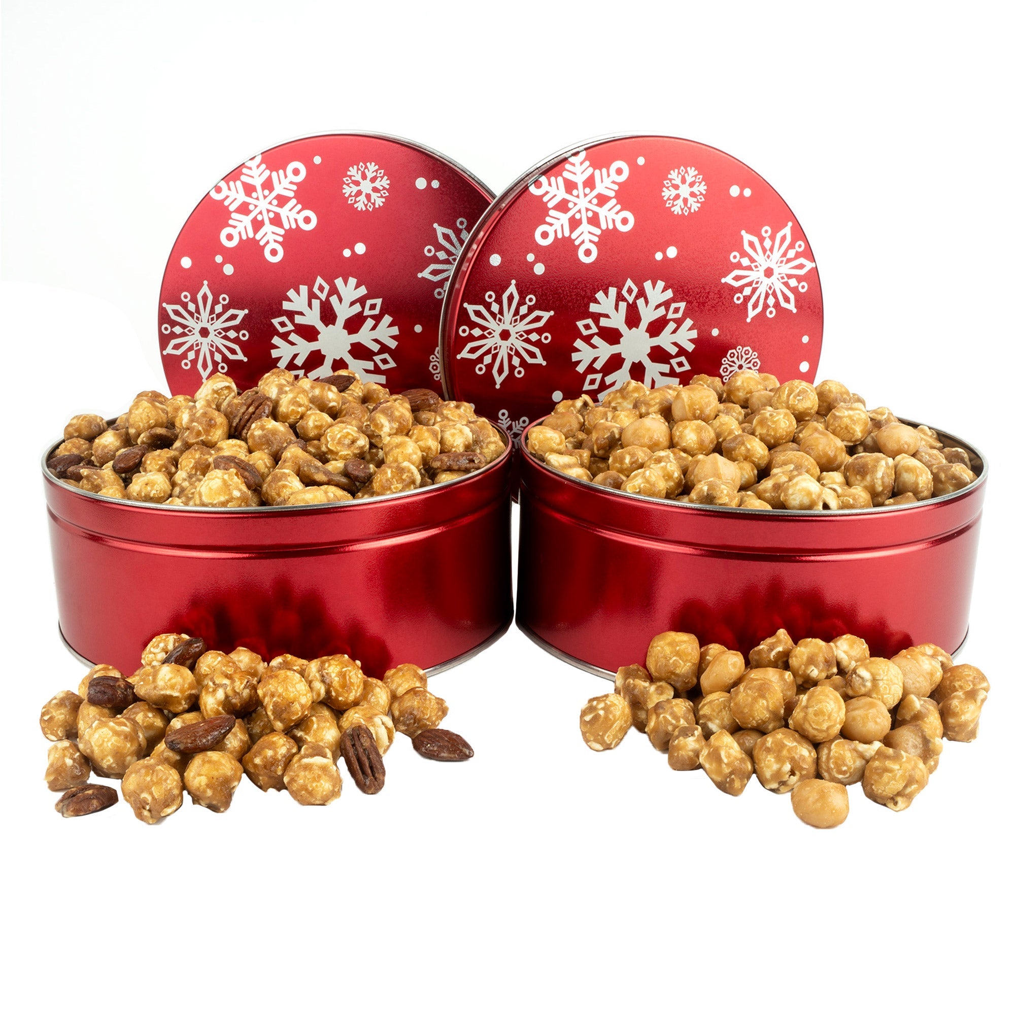 A.L. Schutzman Gourmet Caramel Corn Tins, 2 Pack, 40 oz. Total