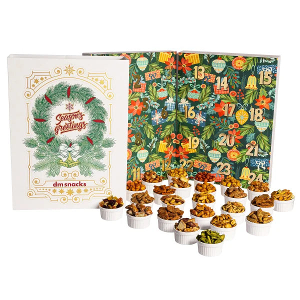 Damn Man 24 Days of Nuts & Snacks Collection, 24 oz. Total