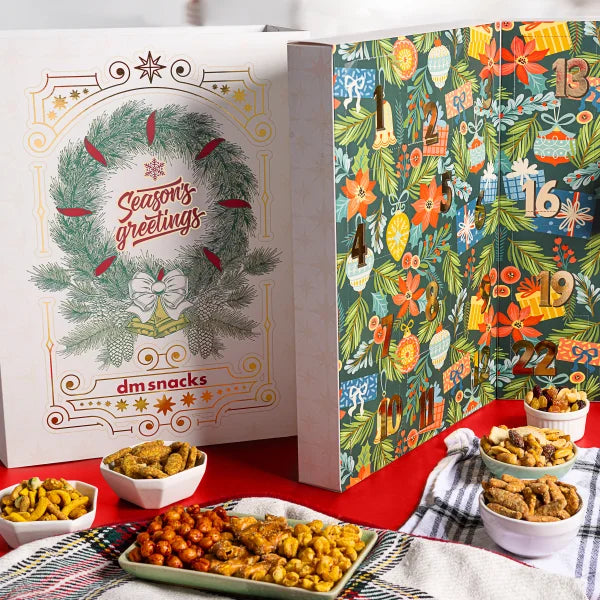 Damn Man 24 Days of Nuts & Snacks Collection, 24 oz. Total
