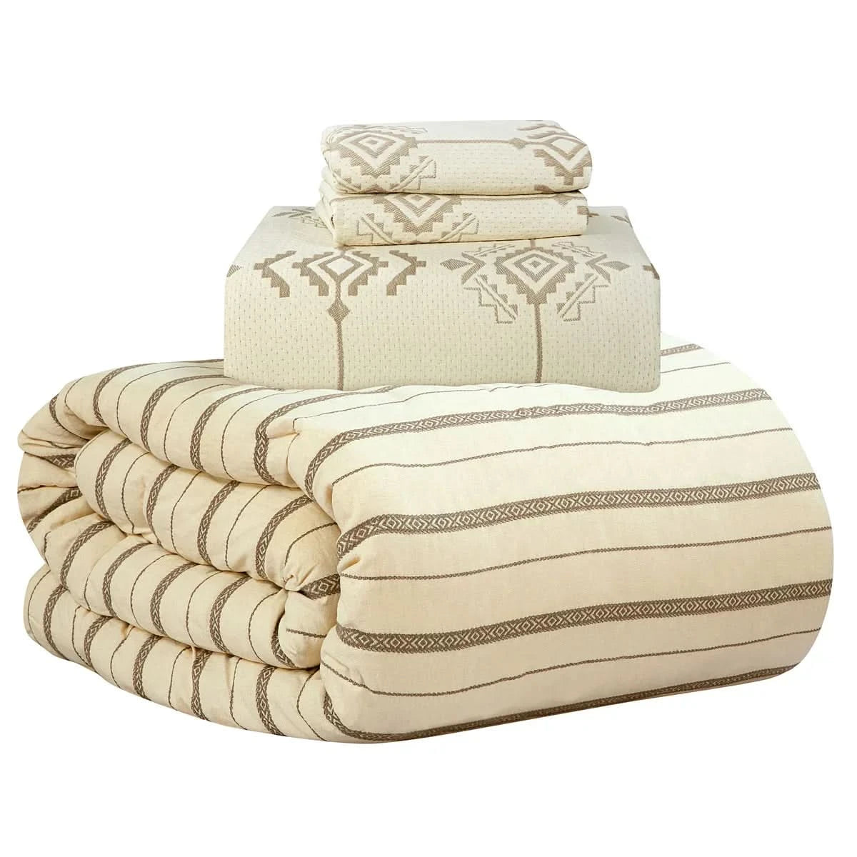 Heritage Threads 4-Piece Coverlet Set with Comforter