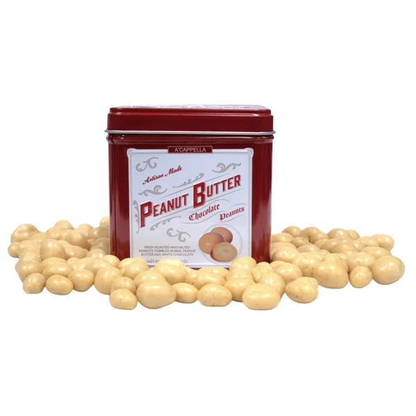 A'cappella Holiday Chocolate Tumbled Fruit and Nut Tri-Tin, 3-pack, 6.5 oz. Each