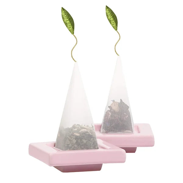 Tea Forte Jardin and Hanami Variety Tea Set With 2 Café Cups and 2 Tea Trays