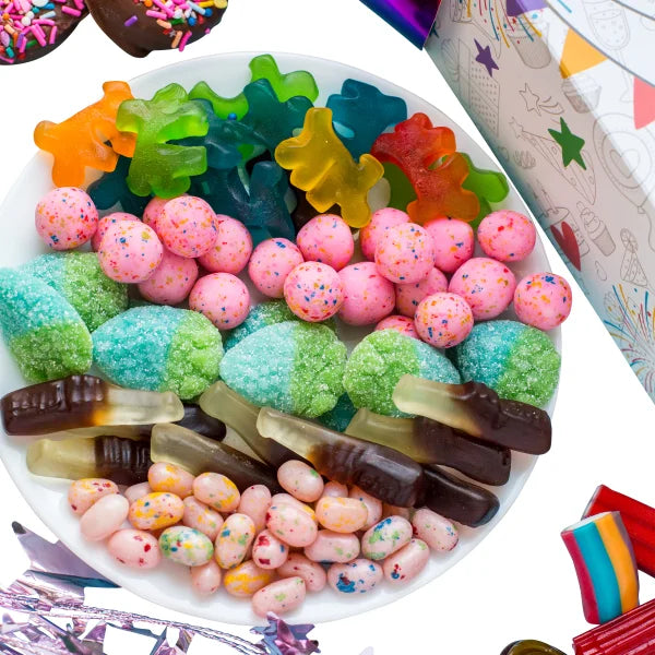 Sugar Plum Let's Celebrate Treat Gift Box, 27 oz