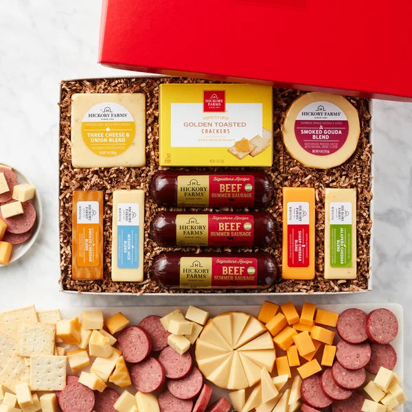 Hickory Farms Party Traditional Gift Box, 3.1 lbs Total
