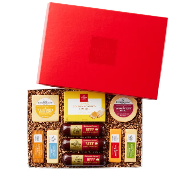 Hickory Farms Party Traditional Gift Box, 3.1 lbs Total