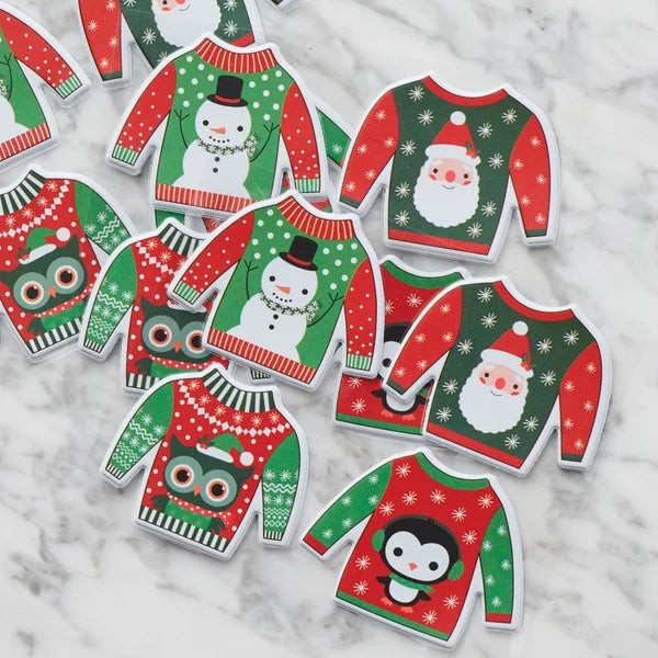 Mrs. Prindables Christmas Sweater Chocolate Caramel Apples, 6-pack, 4.5 lbs Total