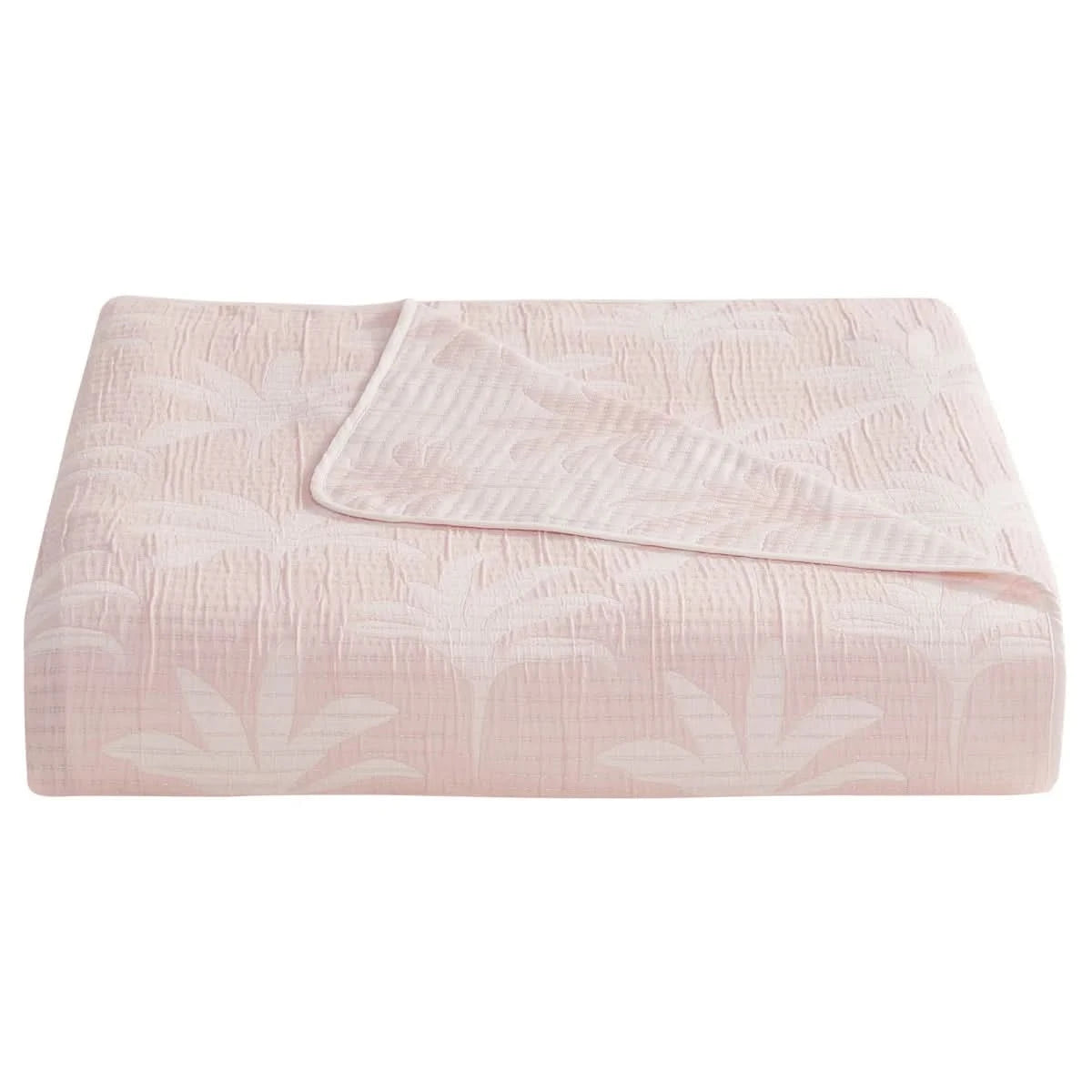 West Park Palm Tree 4-piece Quilt Set