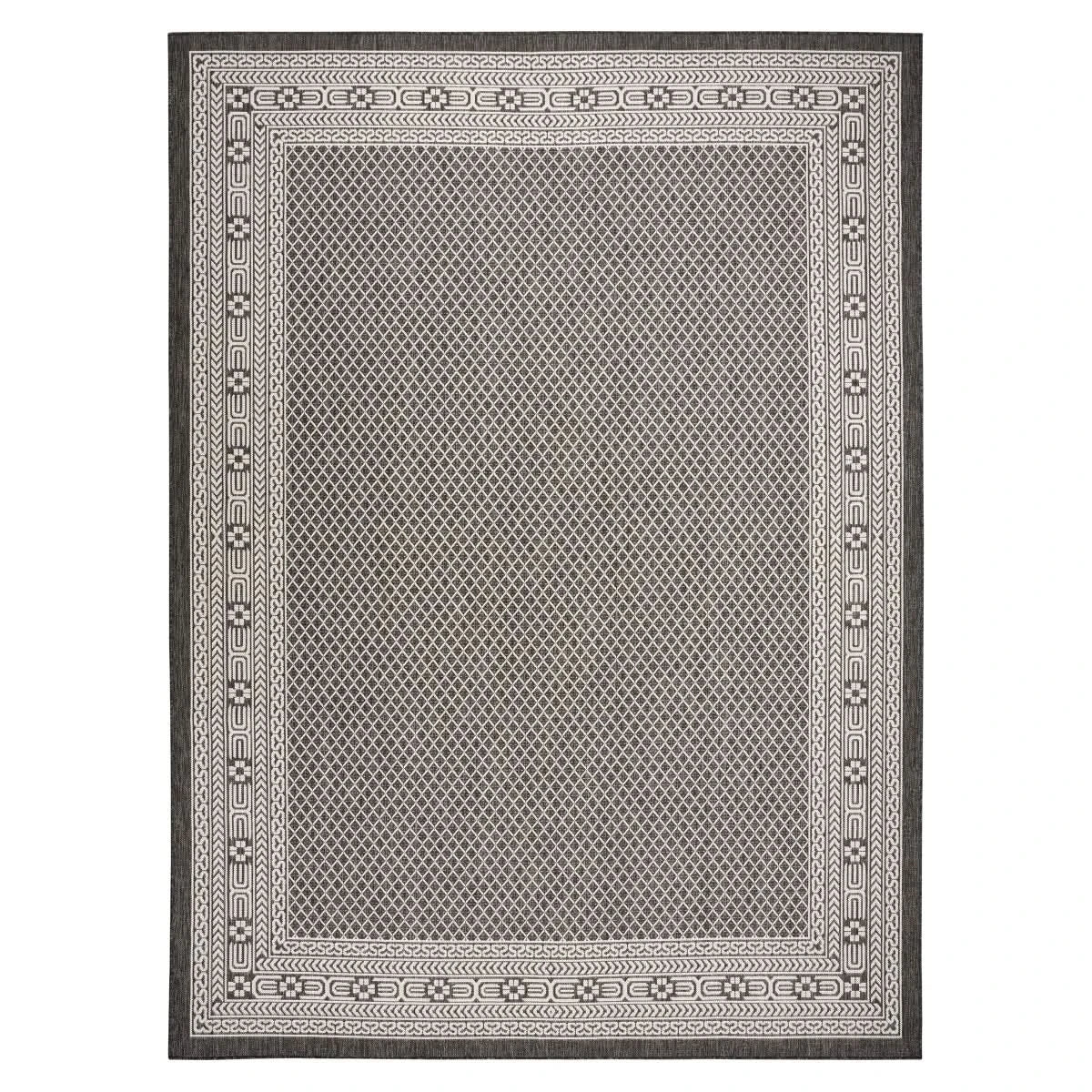 Nourison Garden Spring Indoor/Outdoor Rug Collection, Meadow Black