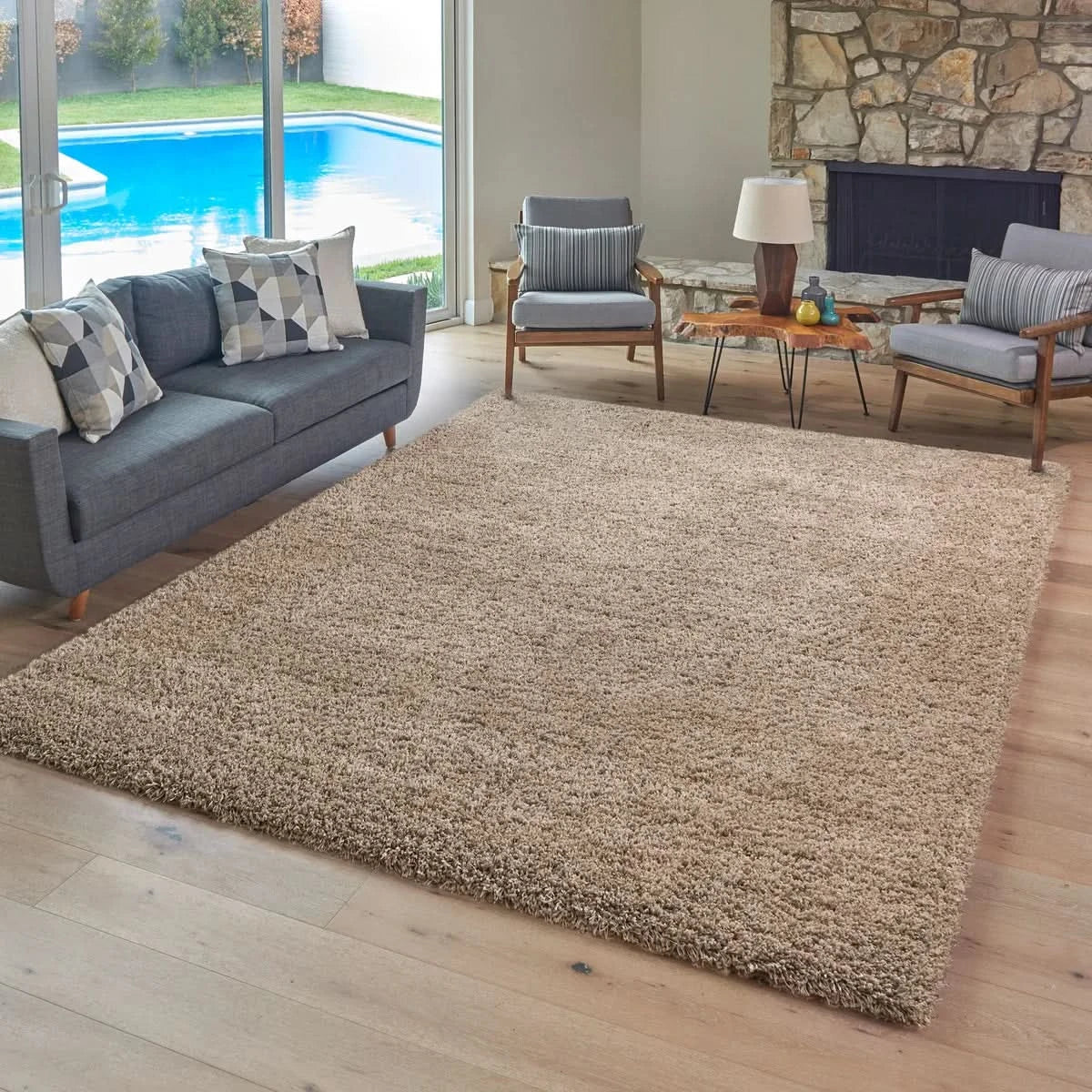 Thomasville Marketplace Luxury Shag Rug, 7’10” x 10’