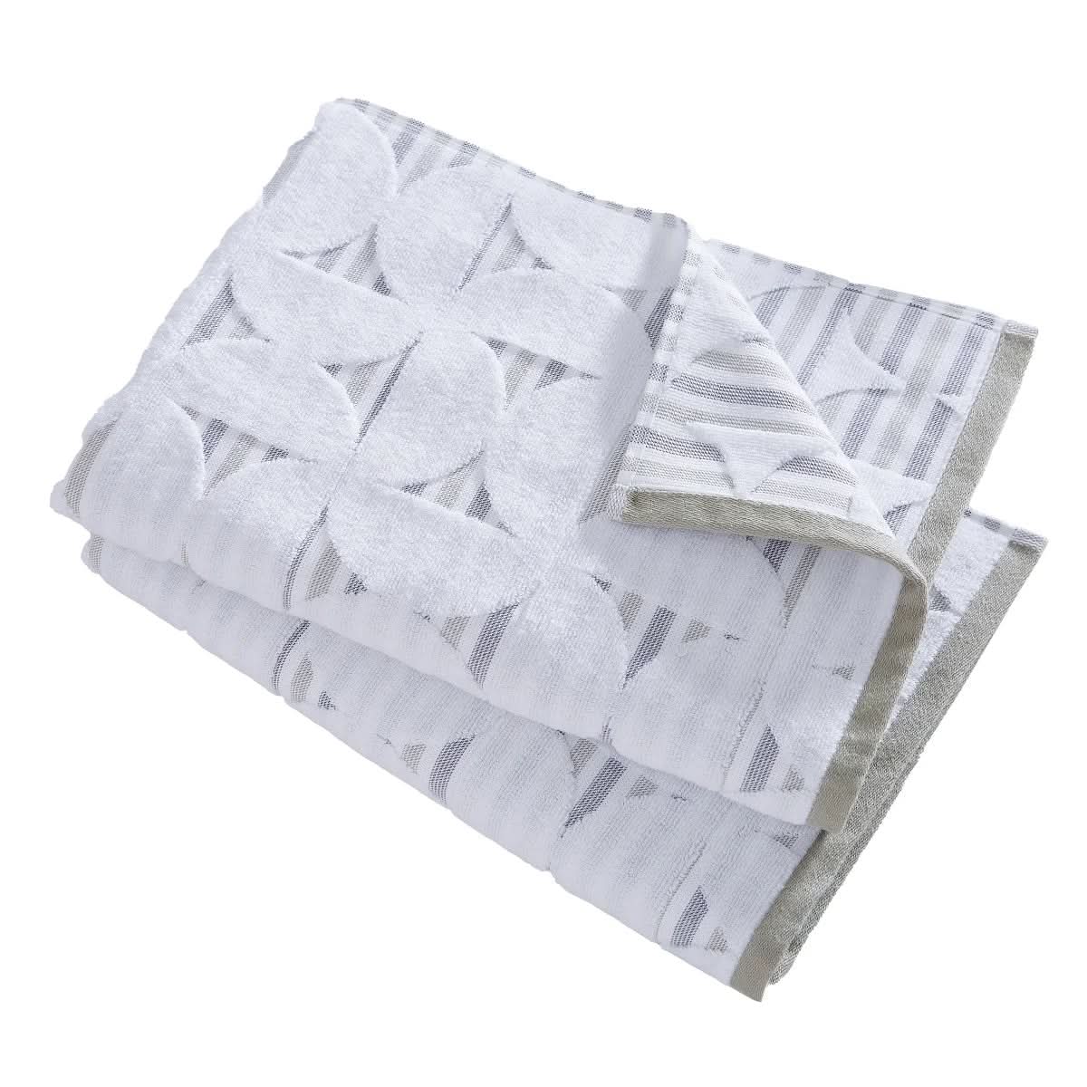 Abstract Circles Bath Towel, 2-pack