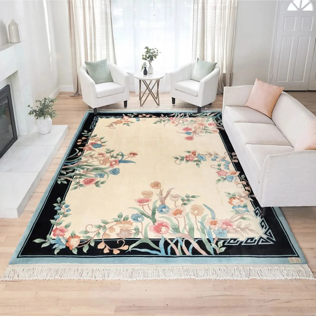 Pagoda Hand Knotted Rug Collection, Loire