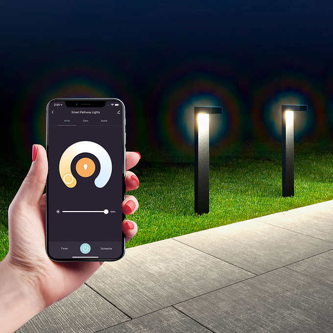Atomi Smart Wi-Fi Platea Outdoor Pathway Lights