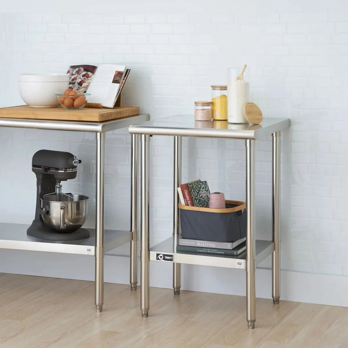 TRINITY EcoStorage Stainless Steel Table