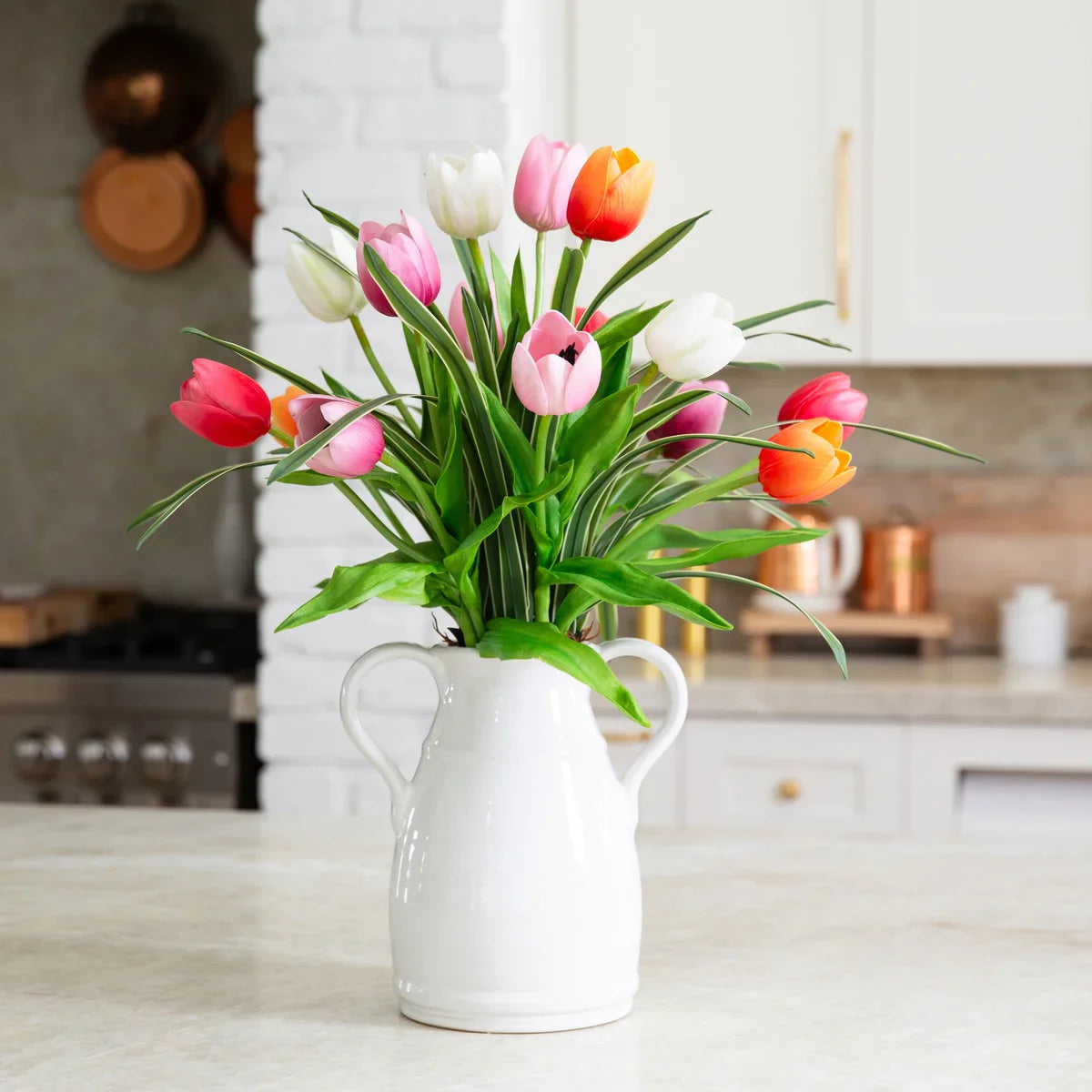 Faux 23” Tulip Arrangement