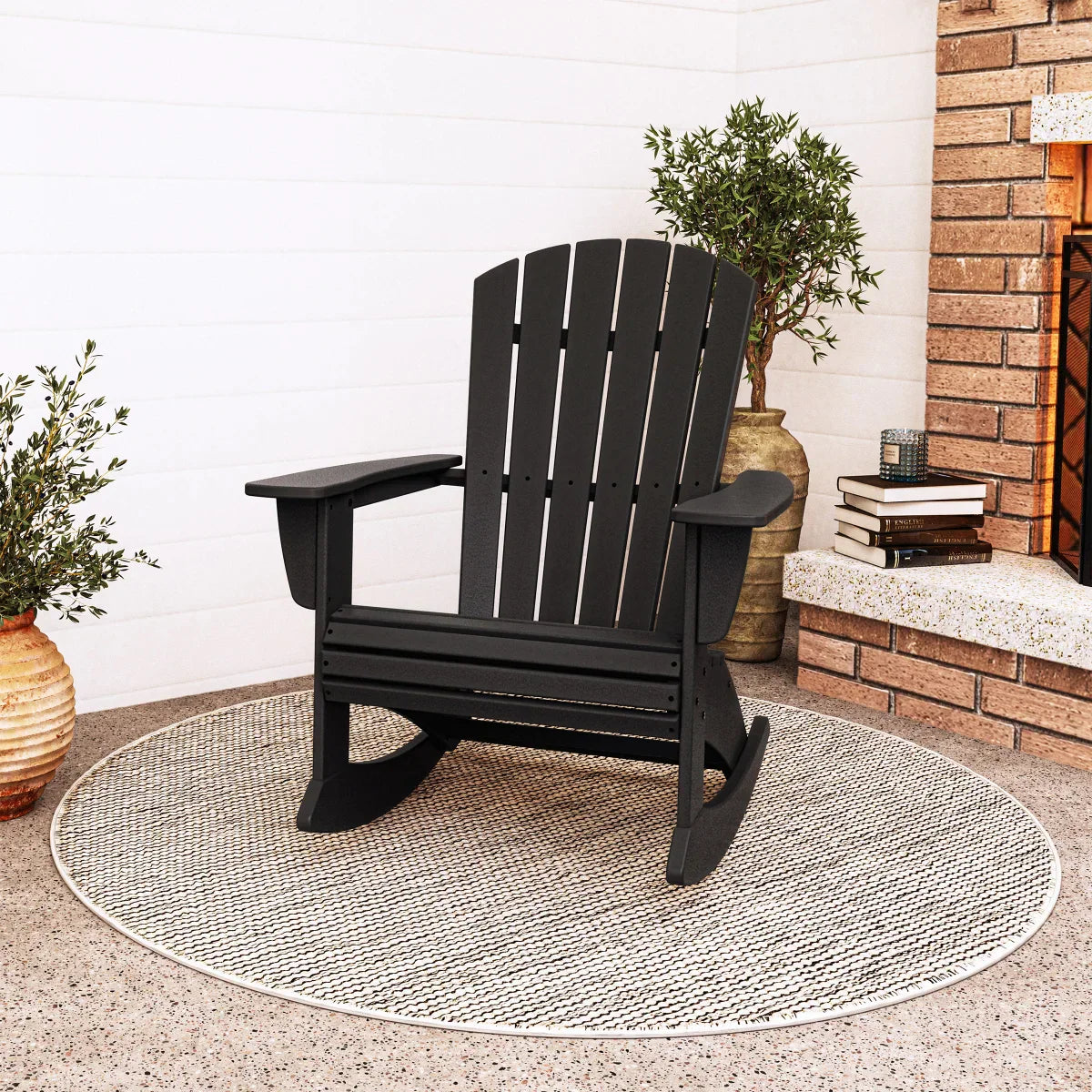 Portside Shellback Adirondack Rocking Chair