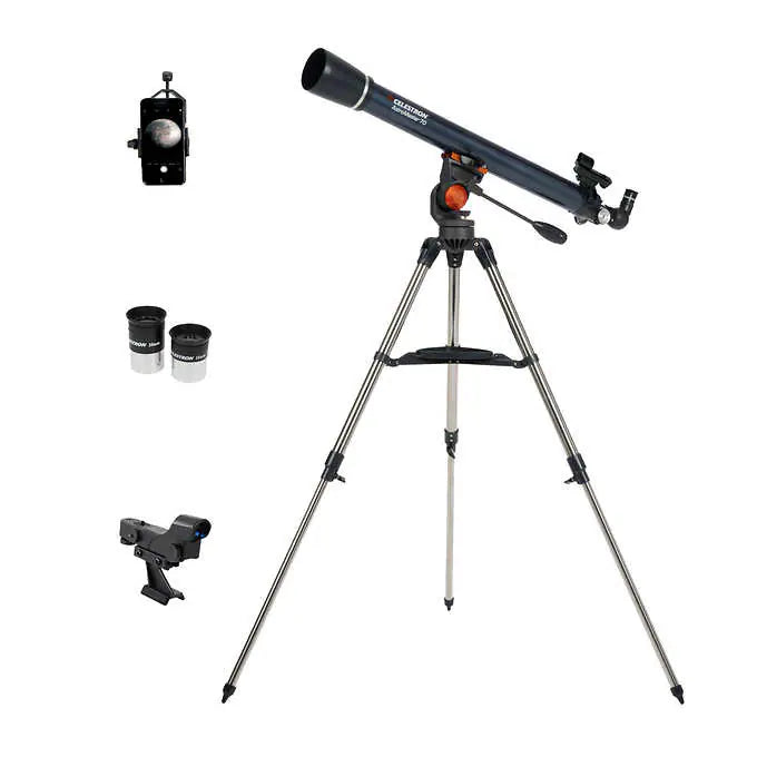 Celestron AstroMaster 70 AZ Telescope with Smartphone Adapter