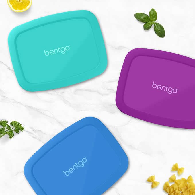 Bentgo Fresh Lunch Box Containers, 3-pack