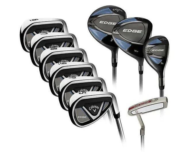 Callaway Edge Regular Flex 10-piece Golf Club Set, Right Handed