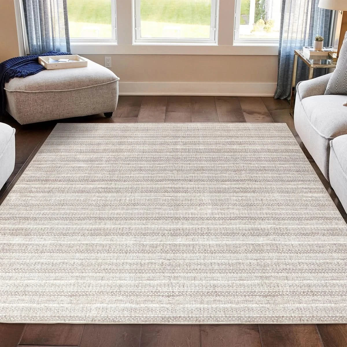 Wyatt & Ash Washable Indoor Area Rug, Oakley 9' x 12'