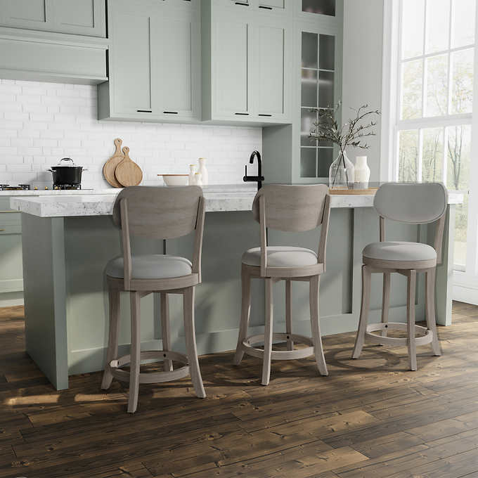 Saul 25" Swivel Barstool