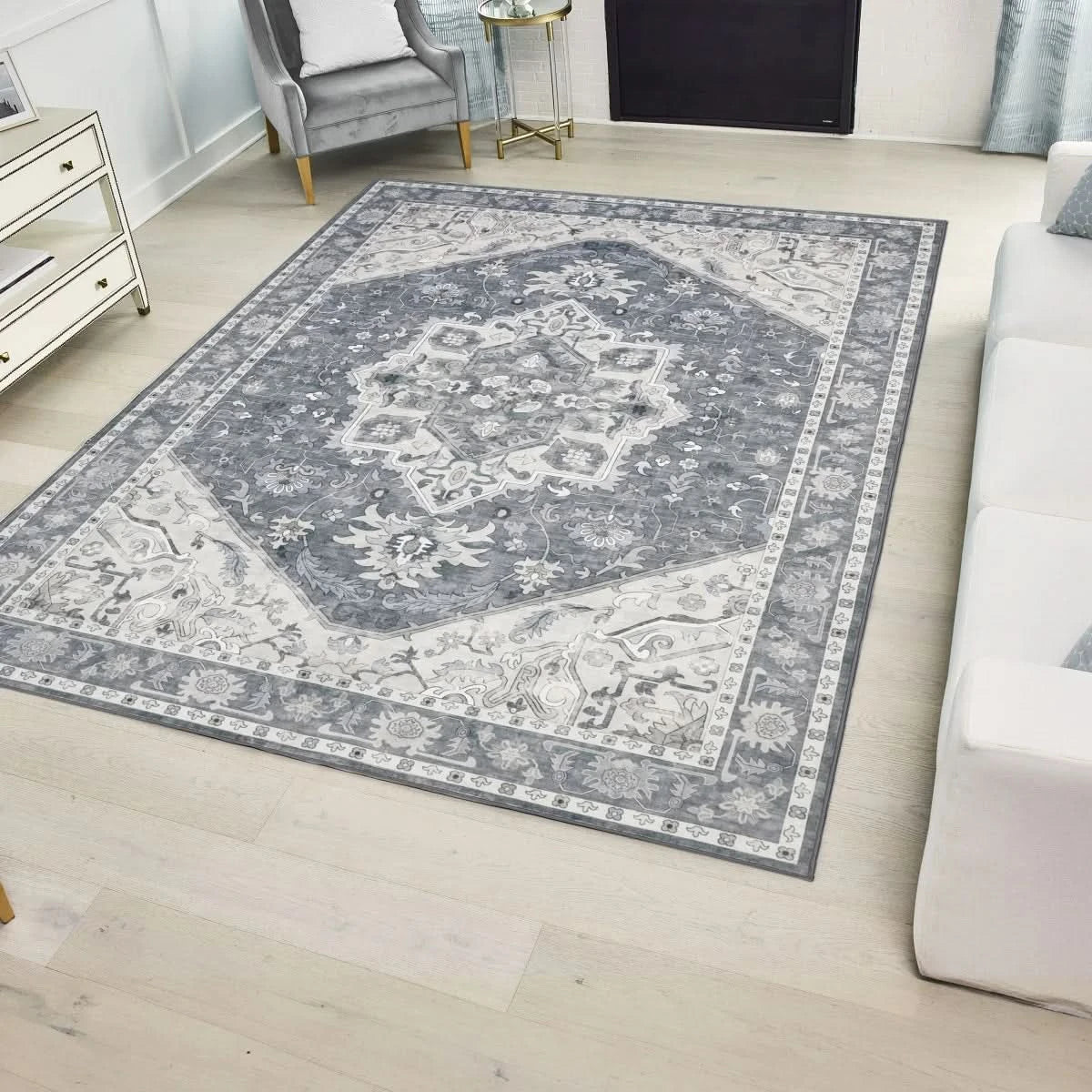 Wyatt & Ash Washable Indoor Area Rug, Darya
