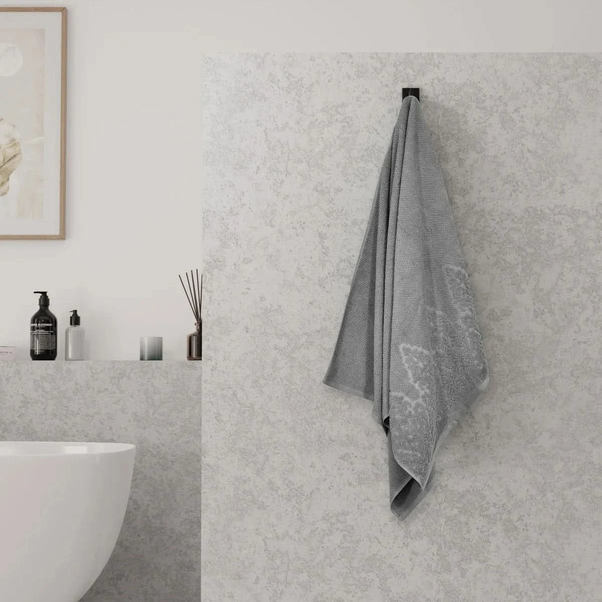 Sculpted Bath Towels, 2-pack
