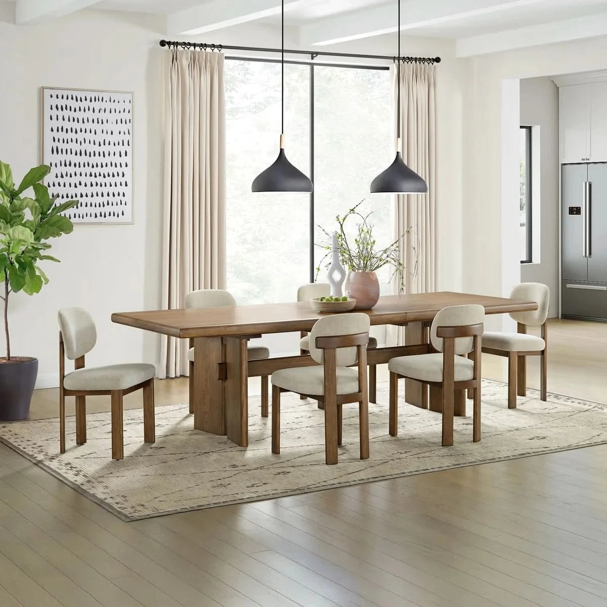 Trivoli Dining Table and 6 Chairs