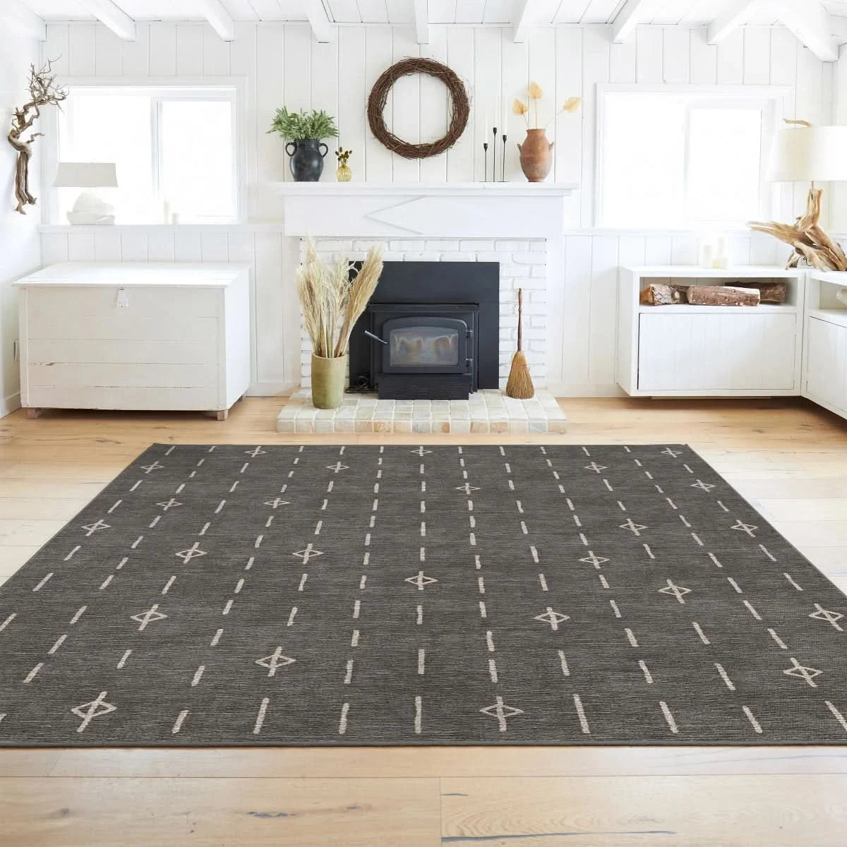 Ruggable Flatwoven Washable Alina Rug, 8' x 10'