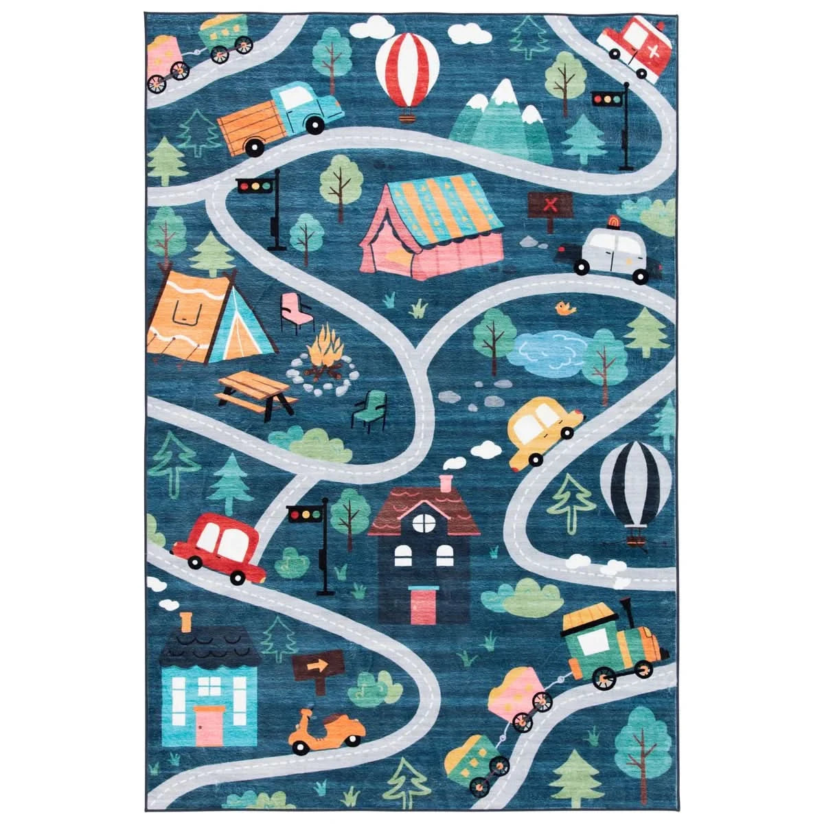 Rugease Kids Area Rug, 4’ x 6’