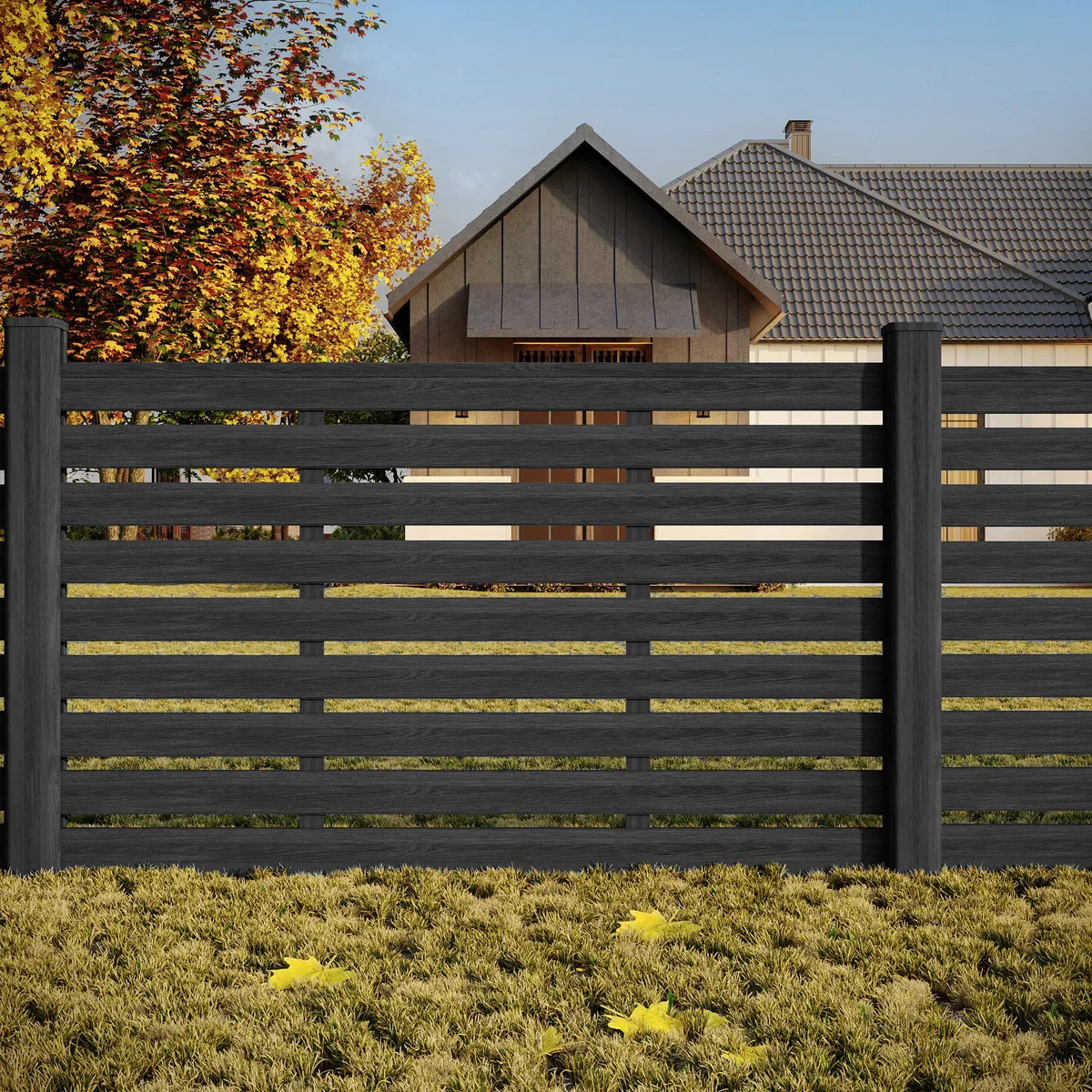 GoFence Composite 45” x 6' Trellis Fence Kit