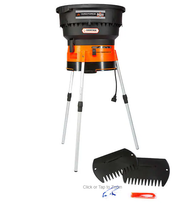 22" Corded Electric Leaf Shredder With Accessory Kit