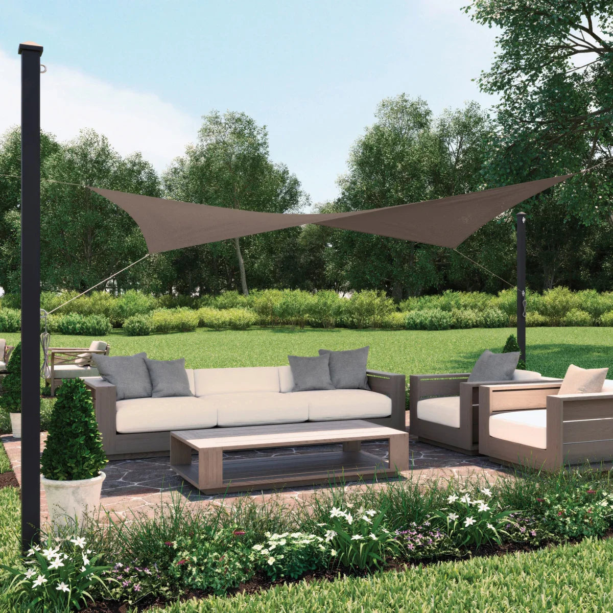 Coolaroo 13' x 7' Rectangle Shade Sail