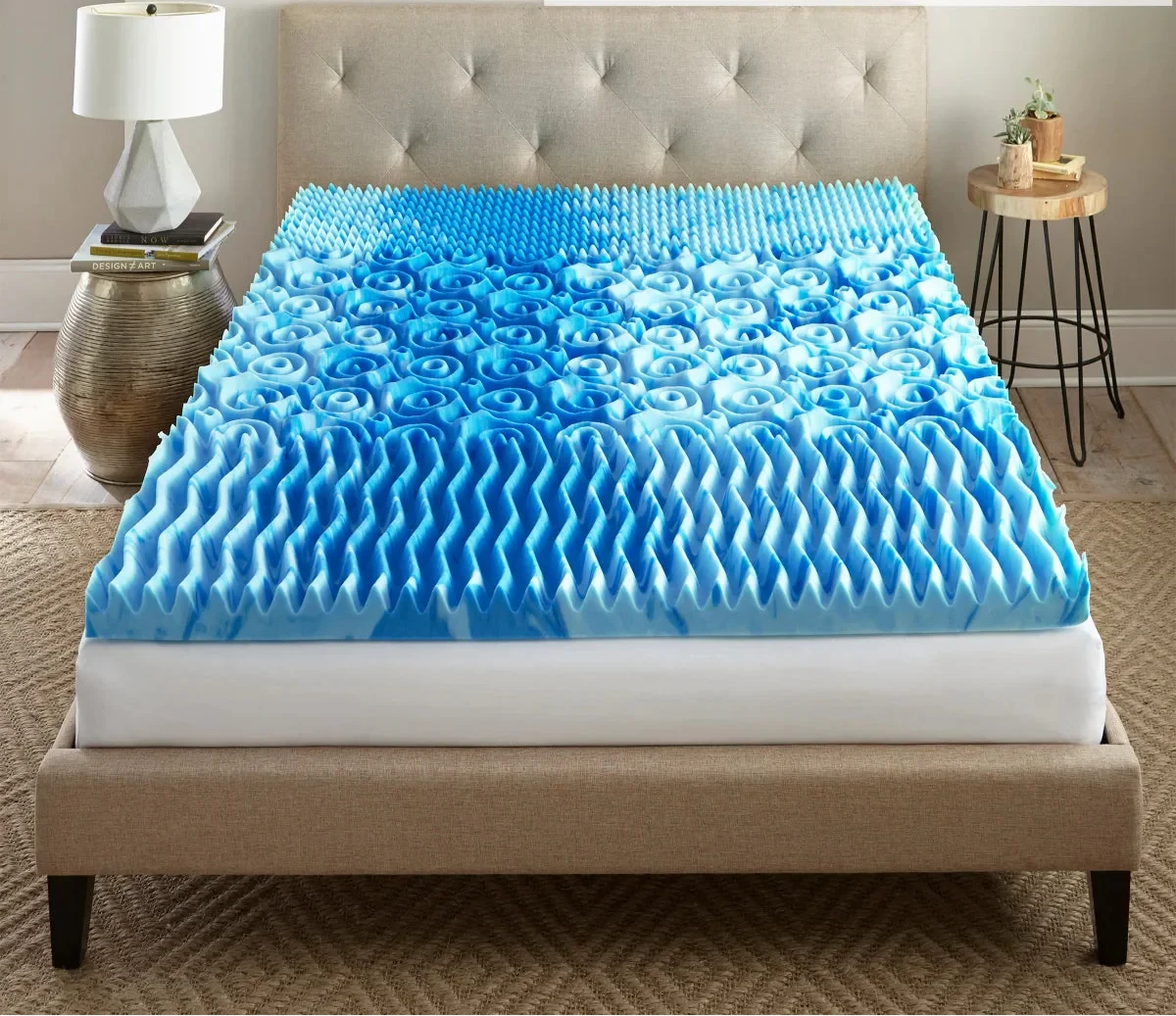 Thomasville 3” Multi-Zone Cooling Gel Foam Mattress Topper