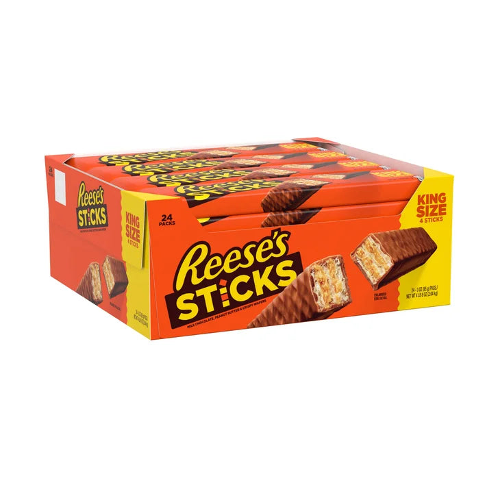 Reese's Sticks, King Size, 3 oz, 24-count