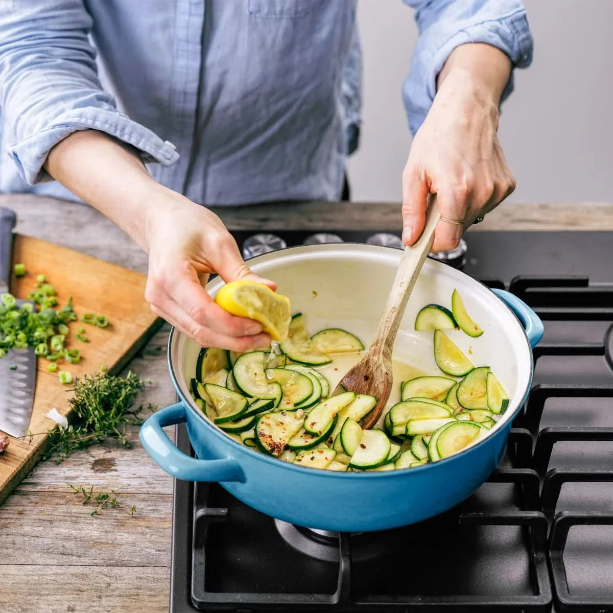 Merten & Storck 5.5-Quart Dutch Oven with Lid, 3.7-Quart Braiser with Lid, 2-pack