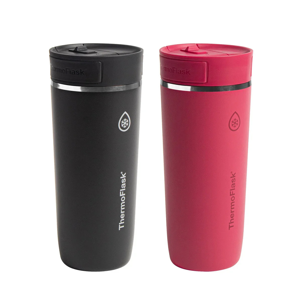 ThermoFlask 16oz. Coffee Travel Mug with Sip-N-Lock Lid, 2-pack