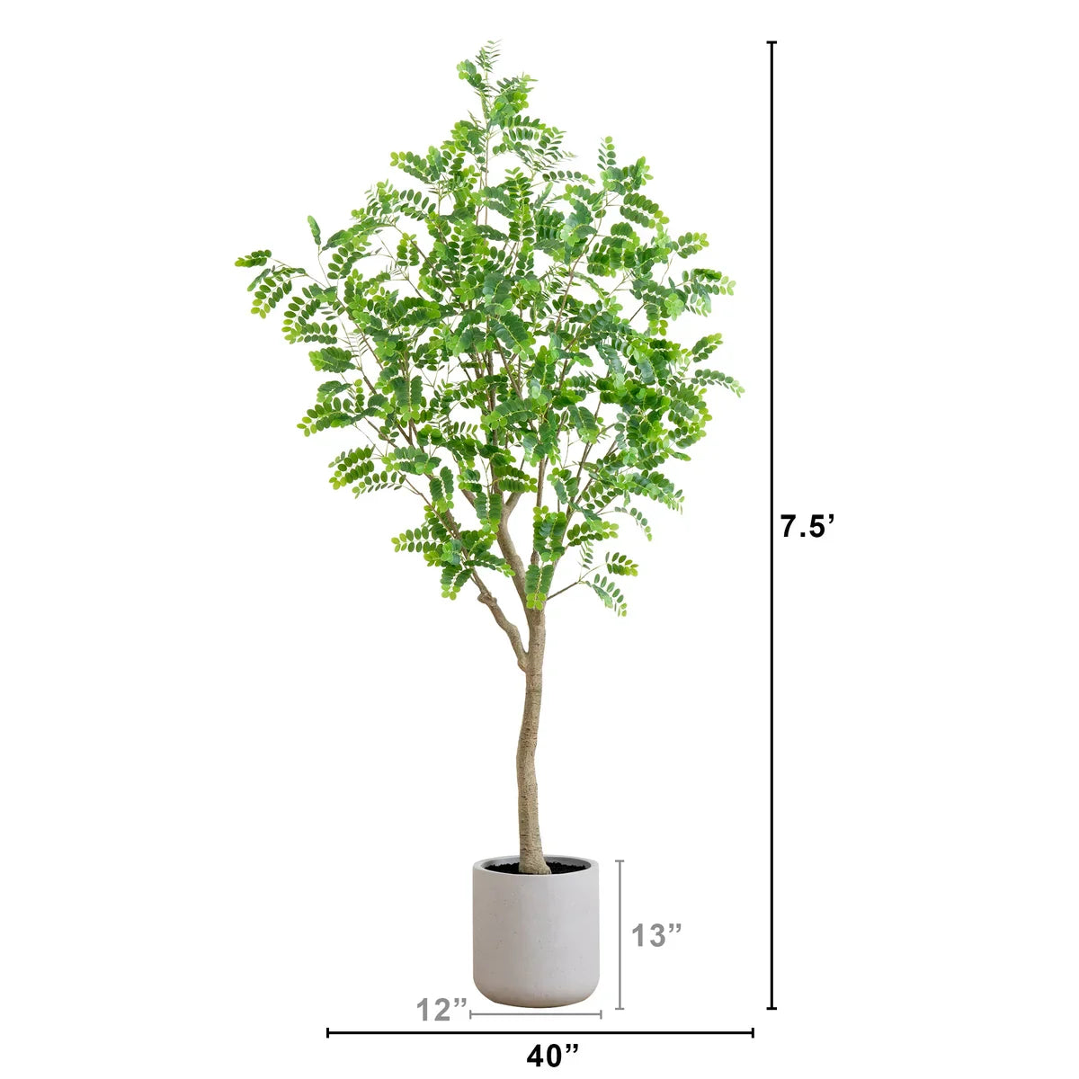 Faux 7.5' Citrus Tree
