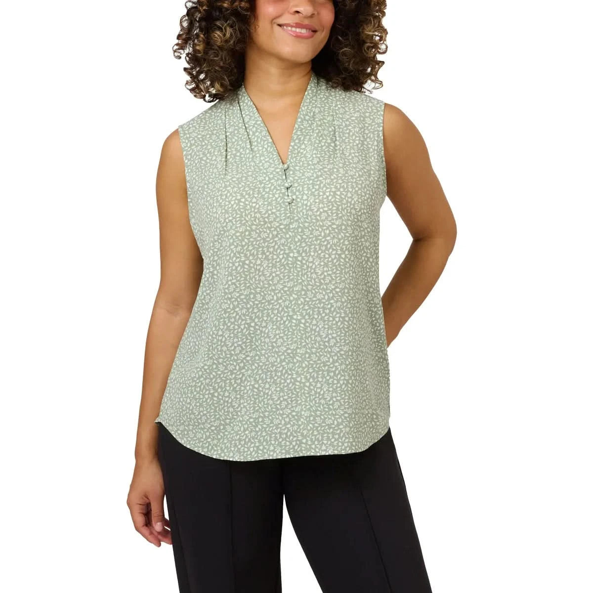 Adrianna Papell Women's Sleeveless Top