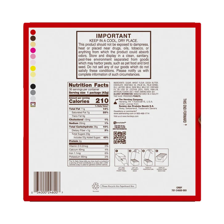 Kit Kat Crisp Wafers In Milk Chocolate, 1.5 oz, 36-count