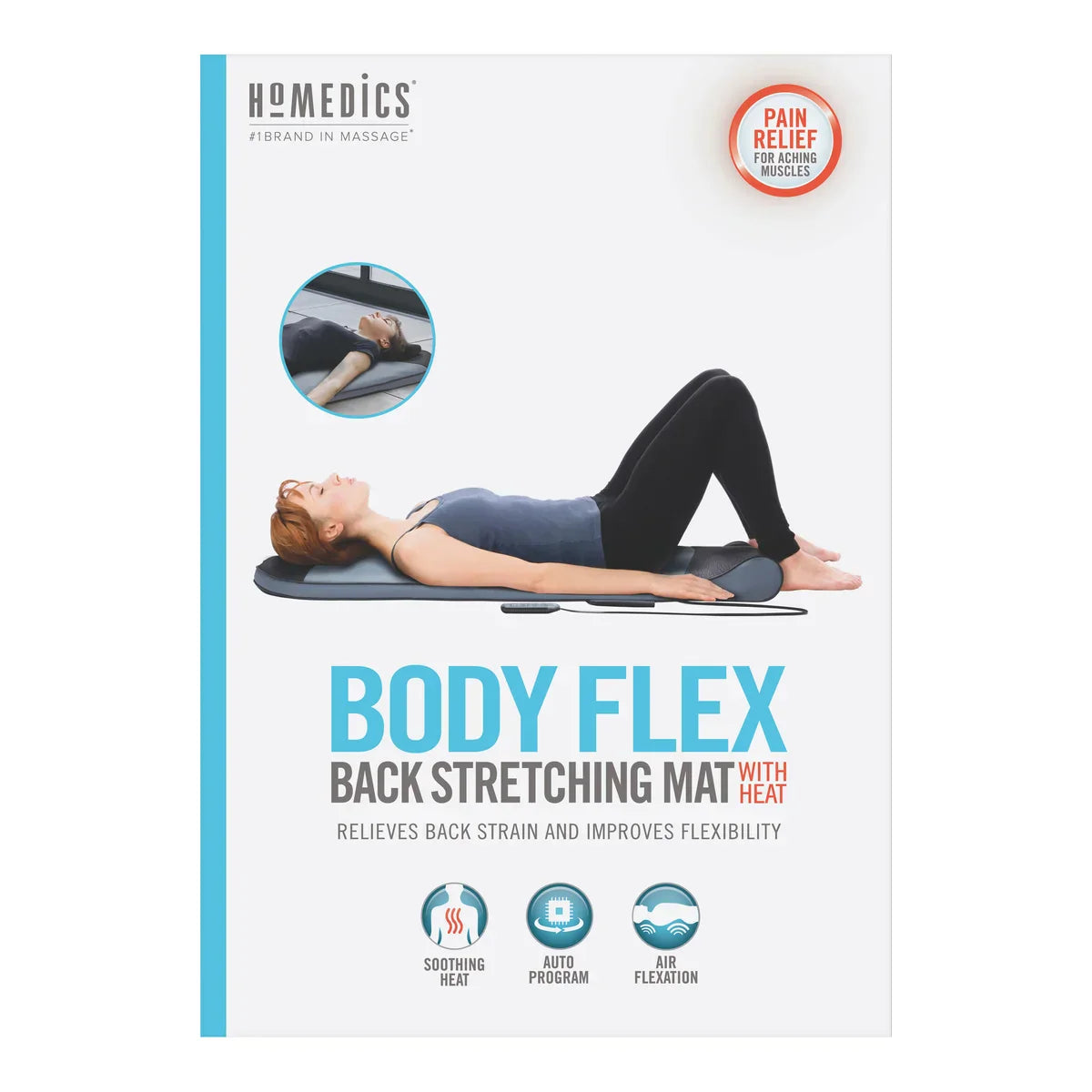 HoMedics Body Flex Back Stretching Mat with Heat