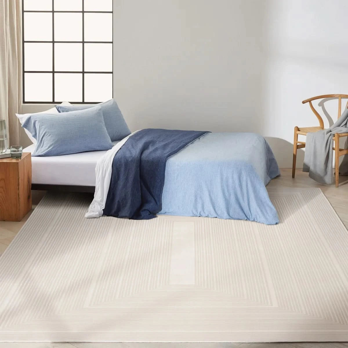 Calvin Klein Luminosity Ivory Area Rug, 7' 10" x 9' 10"